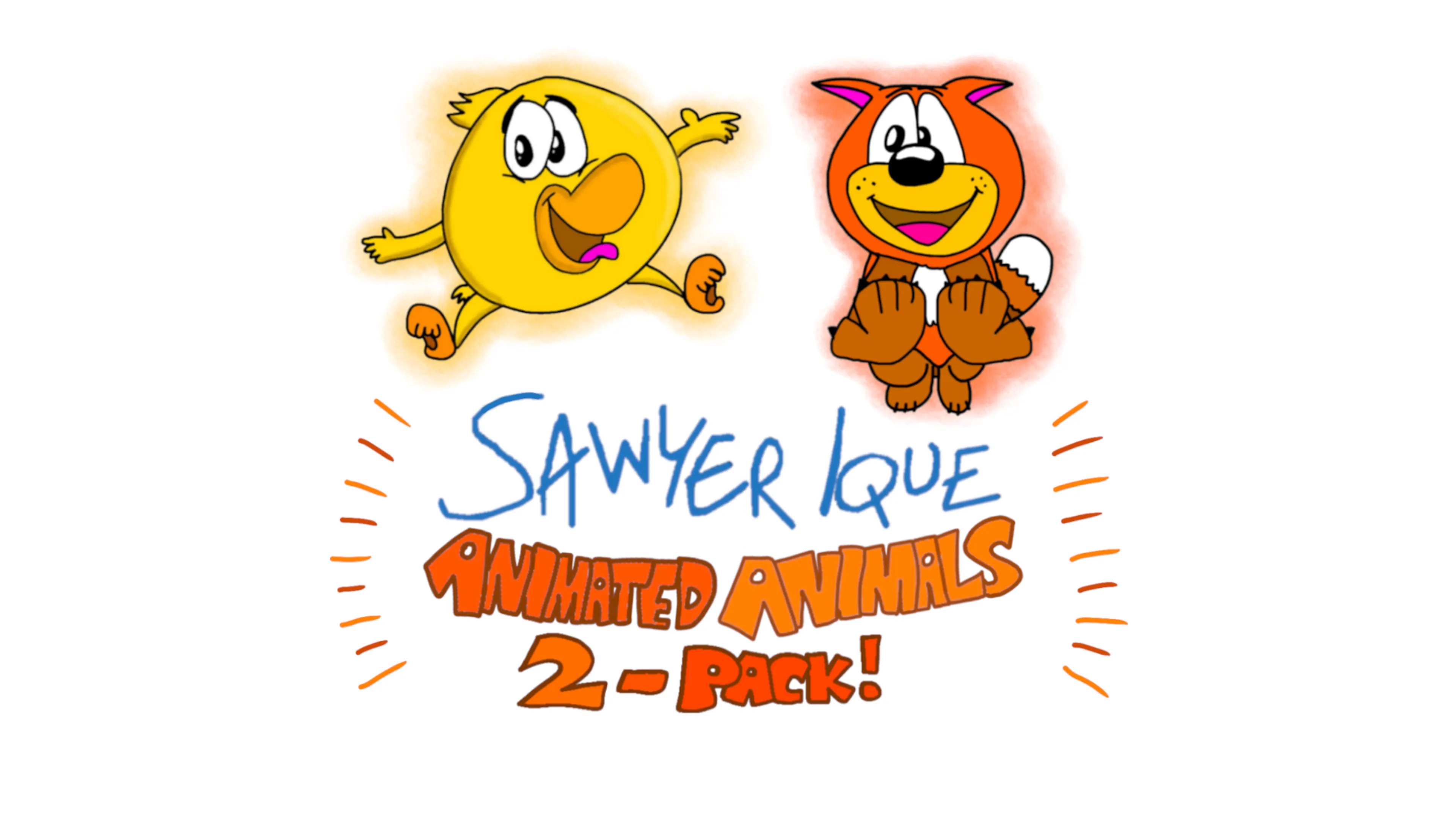 Sawyer Ique: Animated Animals 2-Pack poster